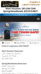 Mobile Screenshot of libertysafesofhouston.com